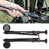 300PSI Bicycle Air Pump with Gauge Bike Shock Pump for Fork & Rear Suspension