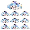 10PCS Outdoor Umbrella Lampshade Kraft Paper Hanging Lantern Cover for Camp Lamp