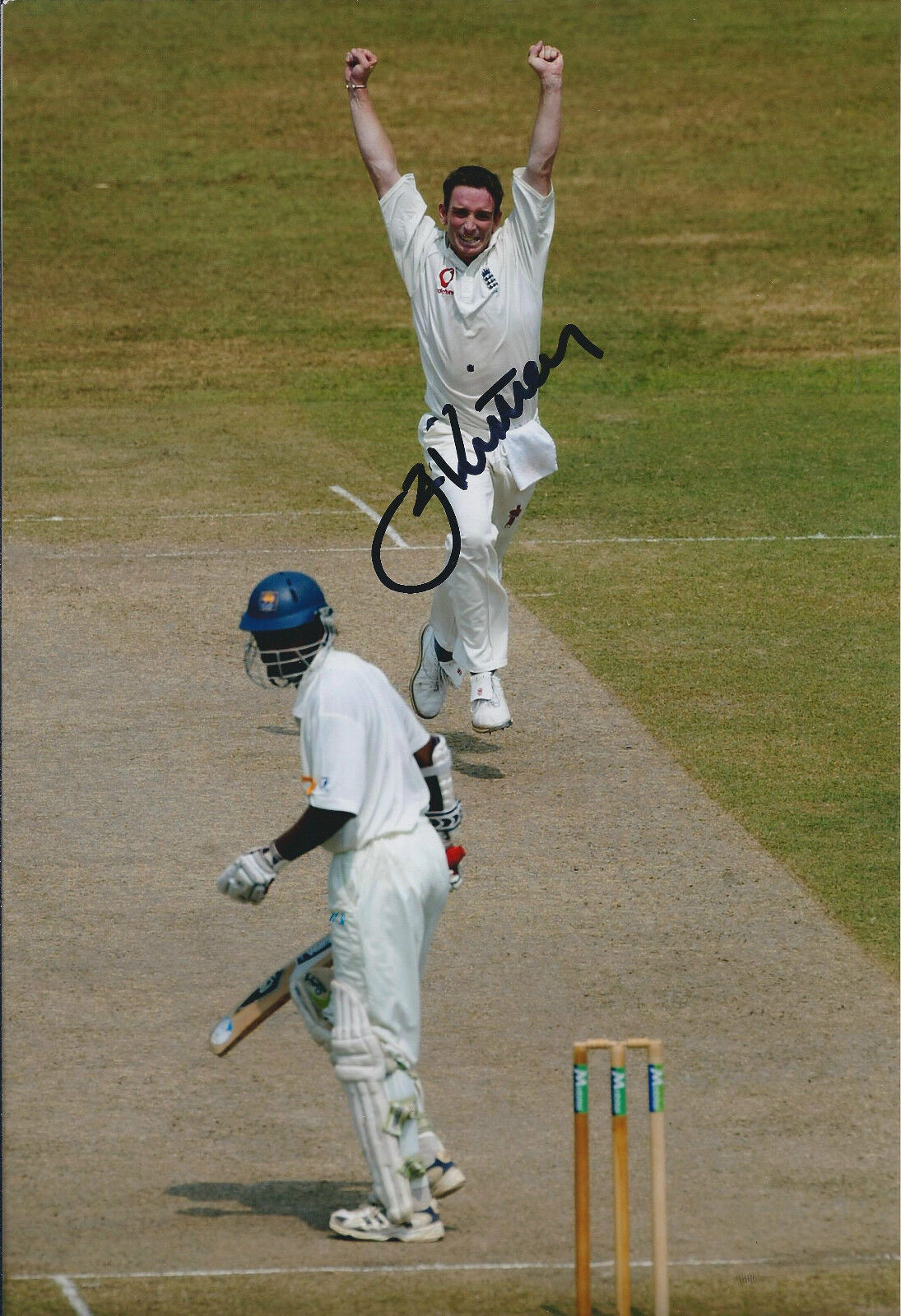 James KIRTLEY Signed Autograph 12x8 Photo Poster painting AFTAL COA England CRICKET SUSSEX