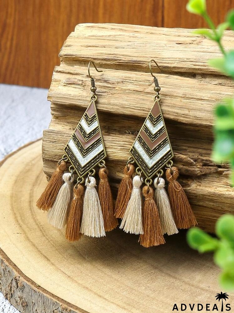 3pcs Tassel Pendant Jewelry Set