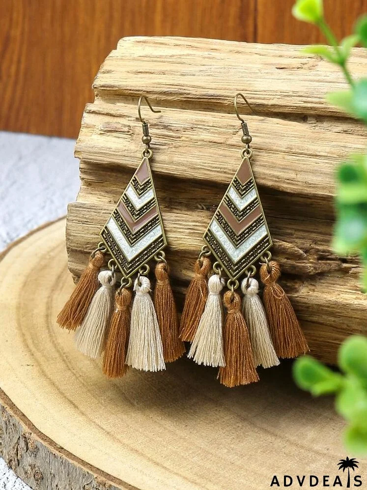 3pcs Tassel Pendant Jewelry Set