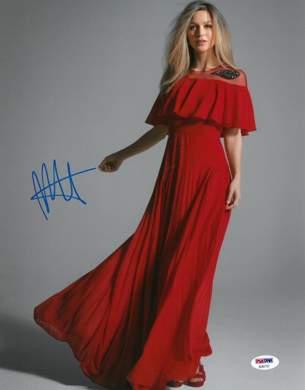 Melissa Benoist Signed Authentic Autographed 11x14 Photo Poster painting PSA/DNA #AD87727