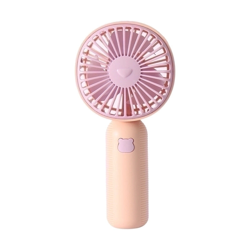 Cross-border New Handheld Mini Little Fan Summer Usb Charging Portable Printed Logo Little Fan Gift