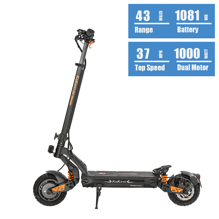 KUKIRIN G2 Master Electric Scooter | Sleek Dual 1000W Motor Off-Road Scooter