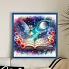 Tinker Bell In Books Disney-11CT Stamped Cross Stitch 50*50cm/19.69*19.69in