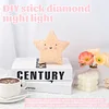 5D DIY Diamond Painting Silica Gel Night Light Crystal Rhinestone Handmade Gem Art Ornament Decor Craft Kits