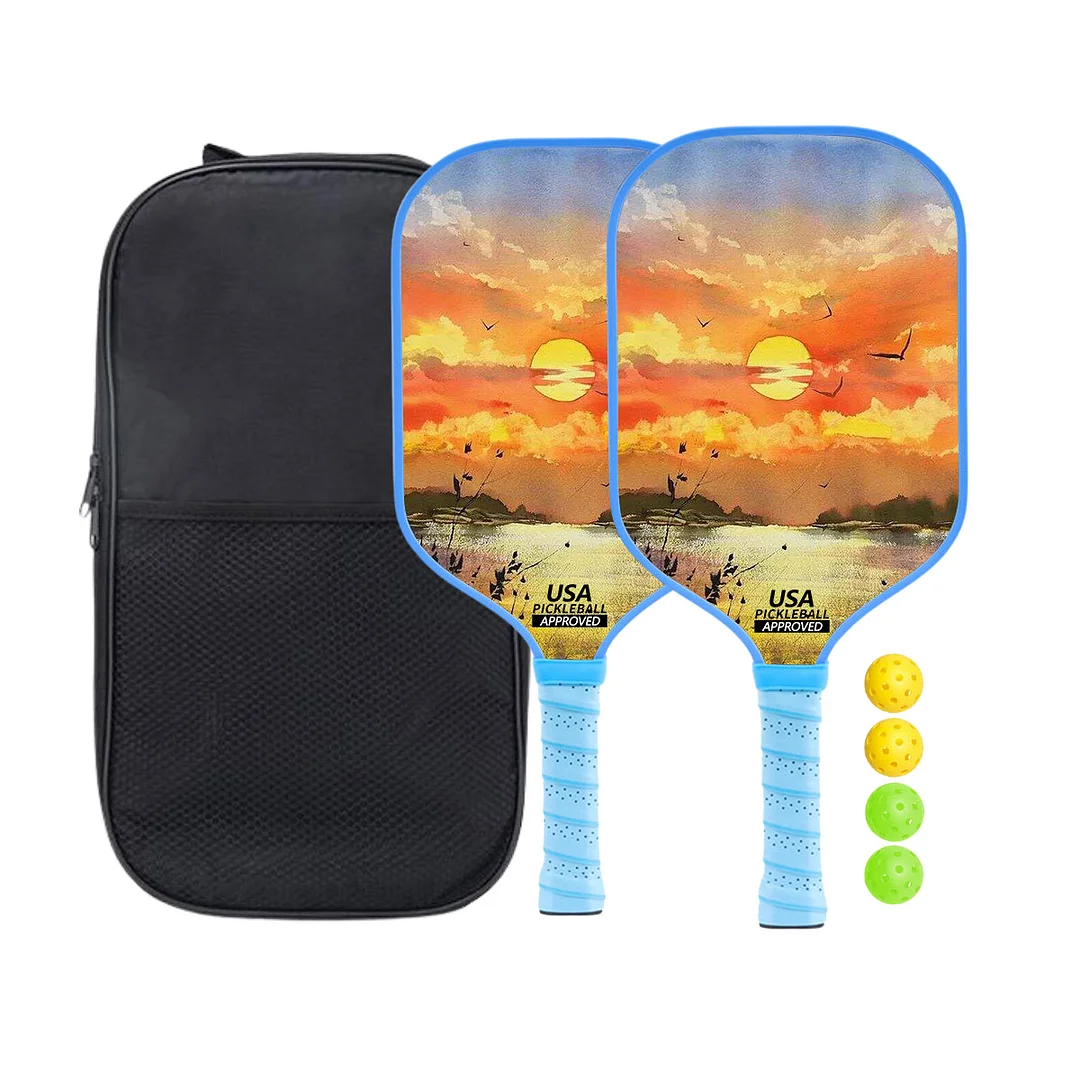 Original Paddle (16mm) T700 Sandblasted Carbon Fiber-Sunrise Sky Paddle