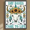 Diamond Painting-DIY Crystal Rhinestone Ox Head