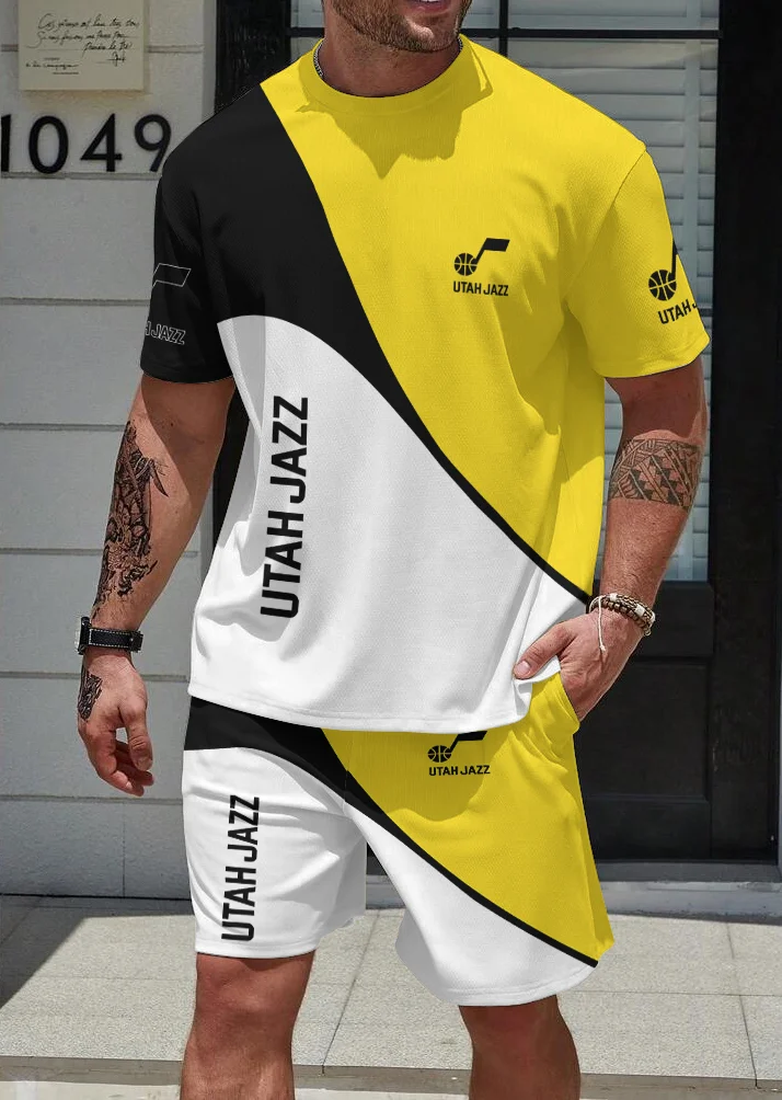 Utah Jazz  Limited Edition Top And Shorts Two-Piece Suits