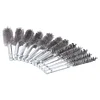 6/8/10/12 Pcs Stainless Steel Wire Brush 8mm-19mm Cleaning Brush Polishing Tool