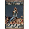 (Multi Style)Cowgirl - Vintage Metal Signs - 20*30cm/30*40cm - Western