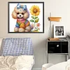 Diamond Painting-DIY Crystal Rhinestone Teddy Dog