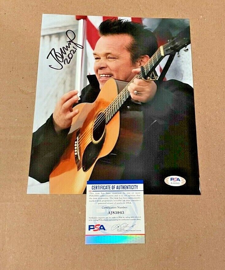 JOHN COUGAR MELLENCAMP SIGNED 8X10 CONCERT MUSIC Photo Poster painting PSA/DNA CERTIFIED #2