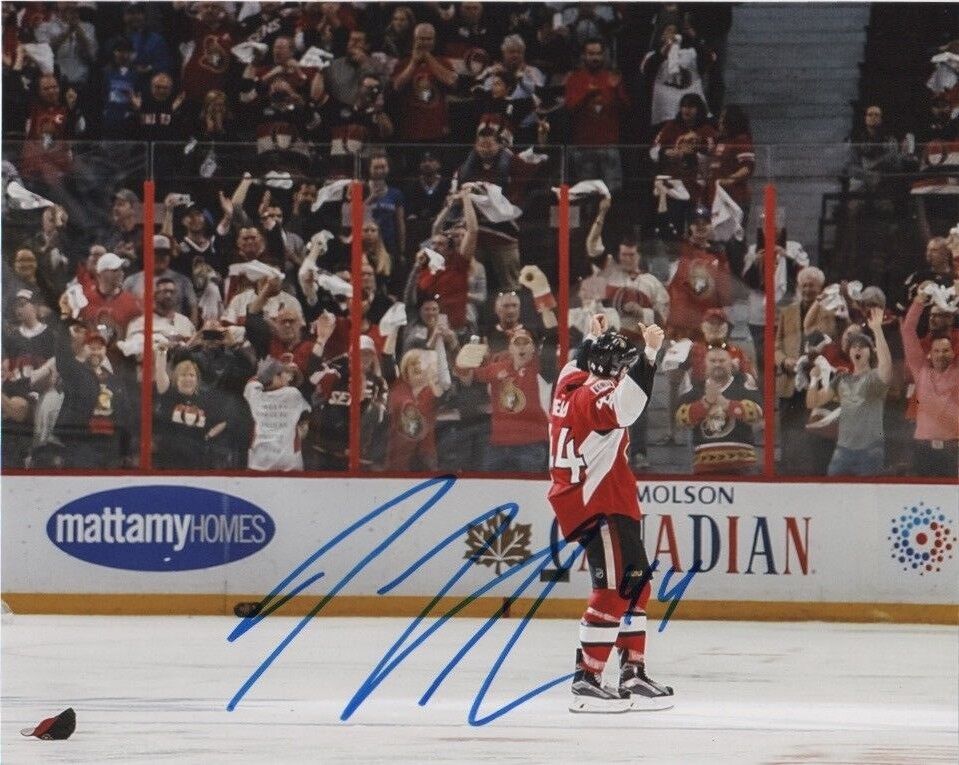 Ottawa Senators Jean-Gabriel Pageau Signed Autographed 8x10 NHL Photo Poster painting COA A2