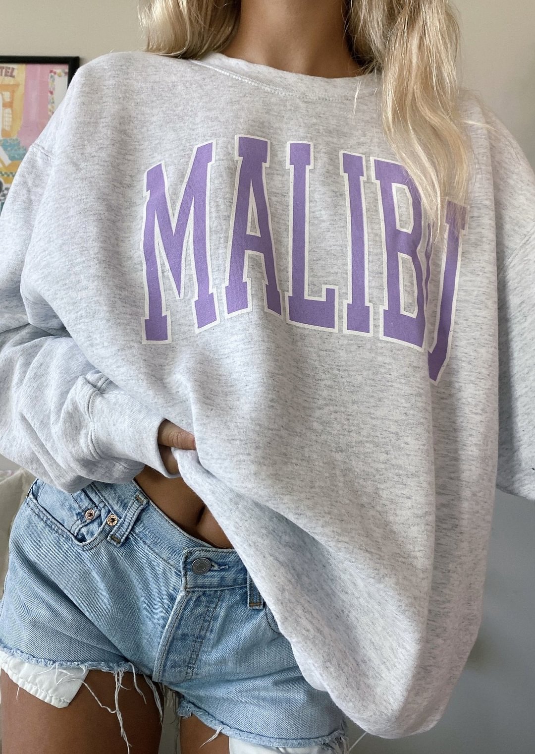MALIBU CREWNECK August Lemonade August Lemonade