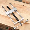 Woodworking Vise MG0-000-0060A Heavy Duty Dual Link Clamp 0-300mm Range Aluminum Alloy Stainless Steel