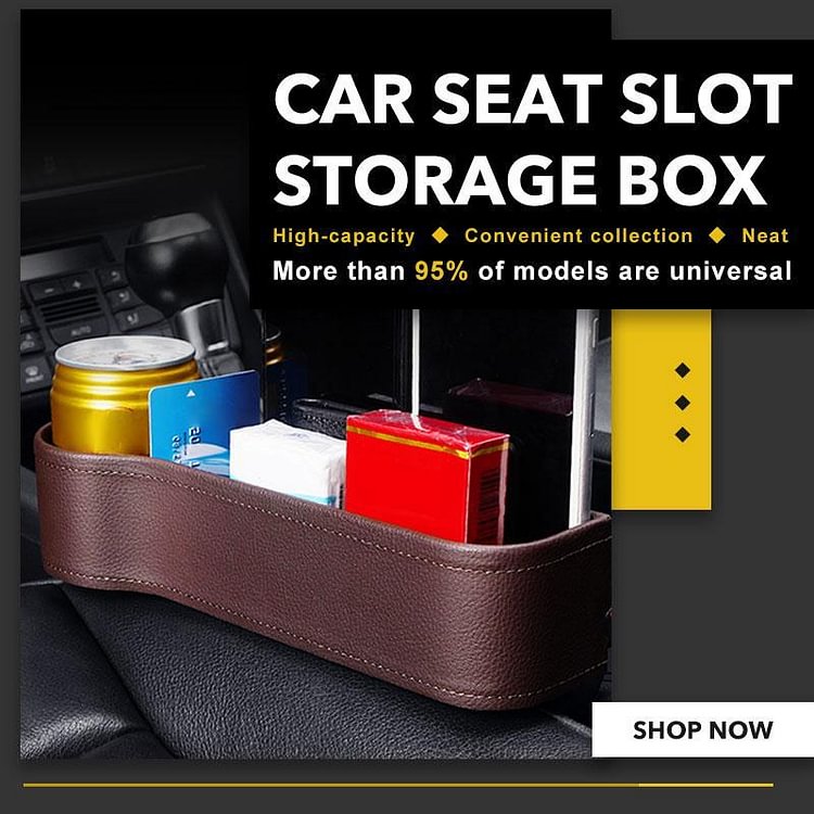 ✨New style✨Car Seat Slot Storage Box