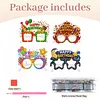 4pcs DIY Rhinestone Diamond Painting Glasses Frame No Lens (BIRTHDAY)