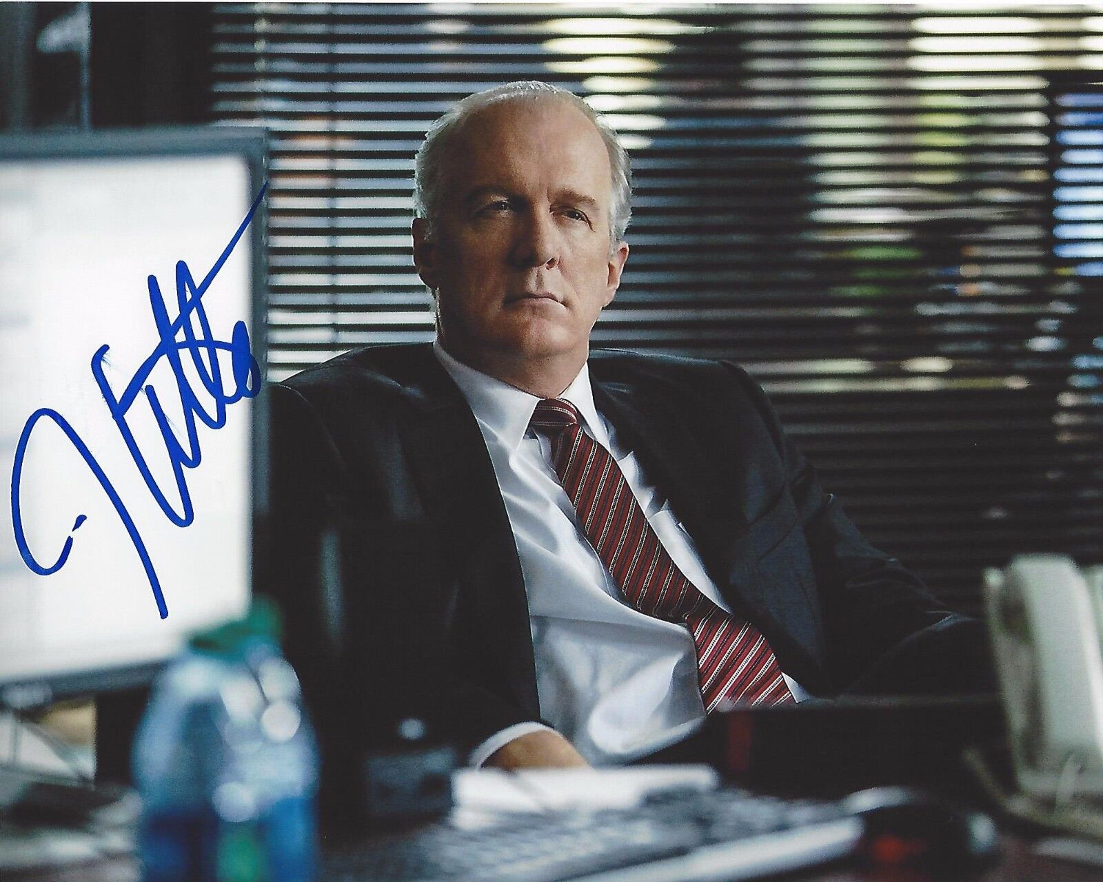 TRACY LETTS SIGNED AUTHENTIC 'THE BIG SHORT' 8X10 Photo Poster painting w/COA WRITER ACTOR