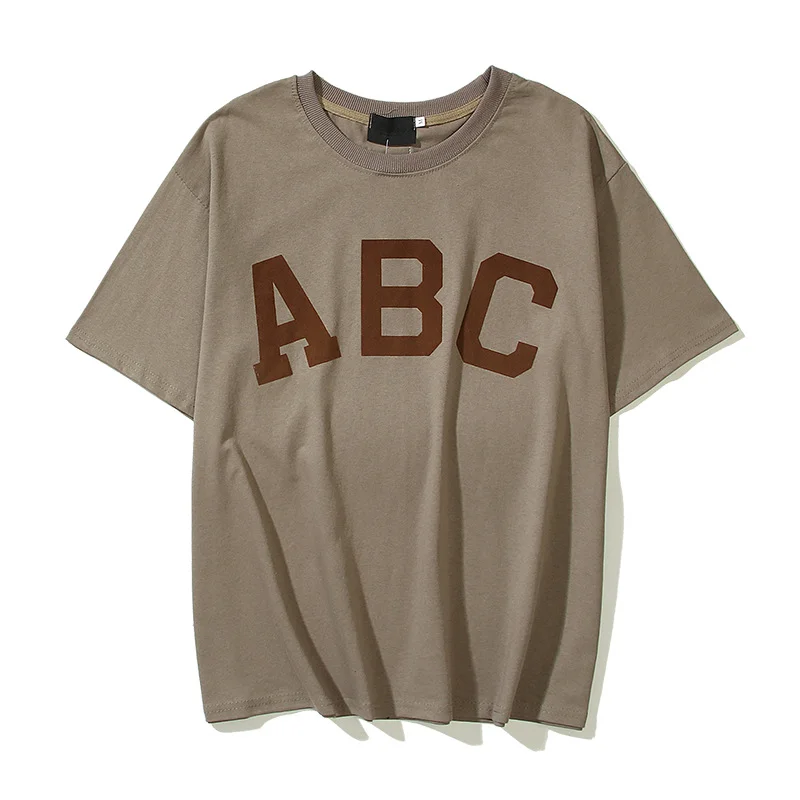 High Street ABC Printed Loose Short Sleeve T-Shirt
