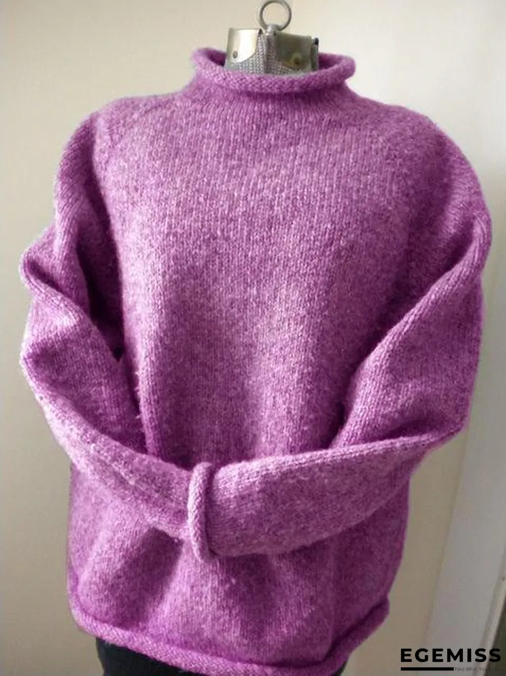 Casual Long Sleeve Sweater | EGEMISS