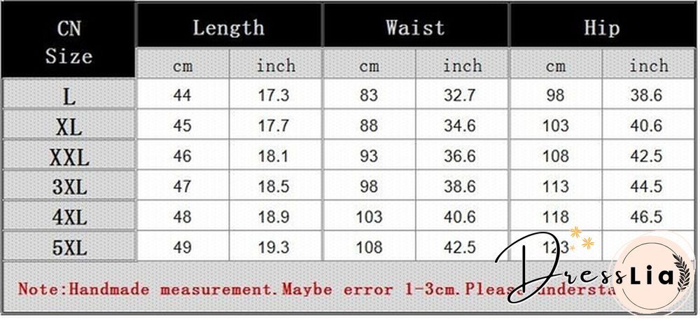 Women Ladies Fashion Shorts Ripped Skinny Jean Print Plus Size Leggings Denim Pants