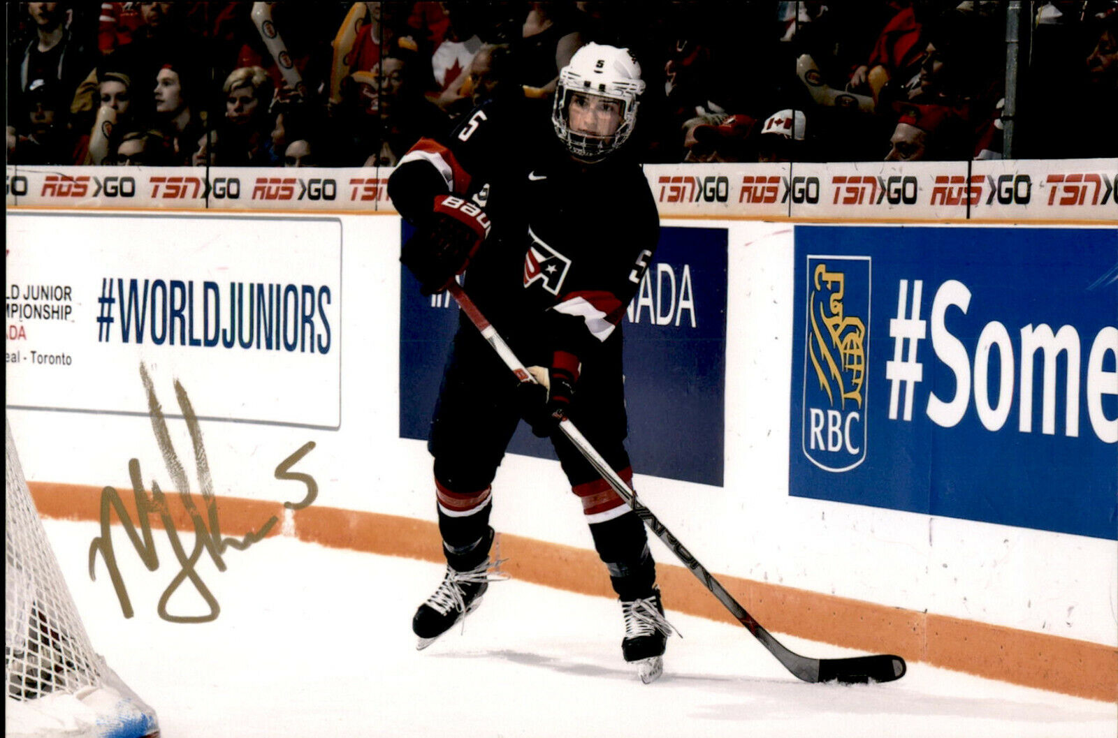 Megan Keller SIGNED autographed 4x6 Photo Poster painting TEAM USA WOMENS HOCKEY