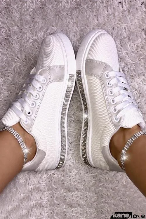 Rhinestone Twinkle Sneakers