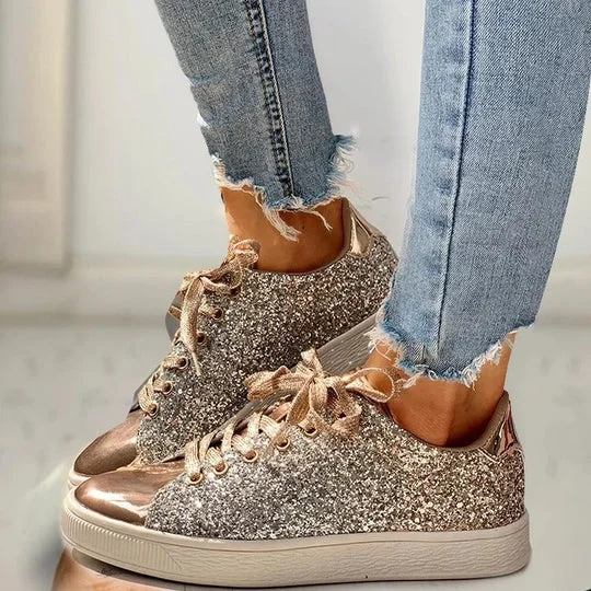 Sparkling and Trendy Sneakers 1688 Stunahome.com