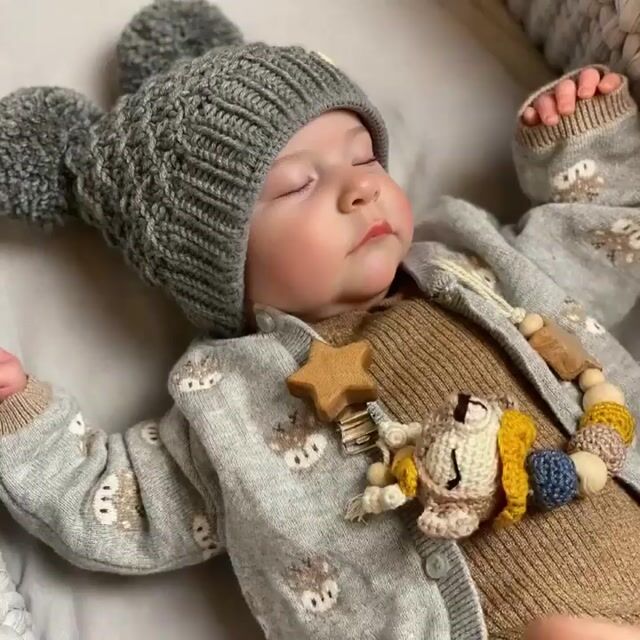 12" & 15" Truly Look Real Life Baby Boy Dolls Named Claire, Handcrafted of Soft Silicone Vinyl by