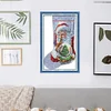 Santa Claus -16CT Stamped Cross Stitch Kit(33*49cm)