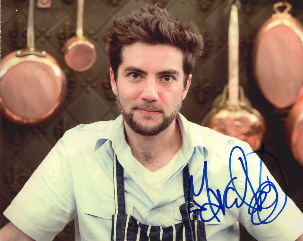 MARCEL VIGNERON SIGNED AUTOGRAPH 8X10 Photo Poster painting - TOP CHEF STAR, THE NEXT IRON CHEF