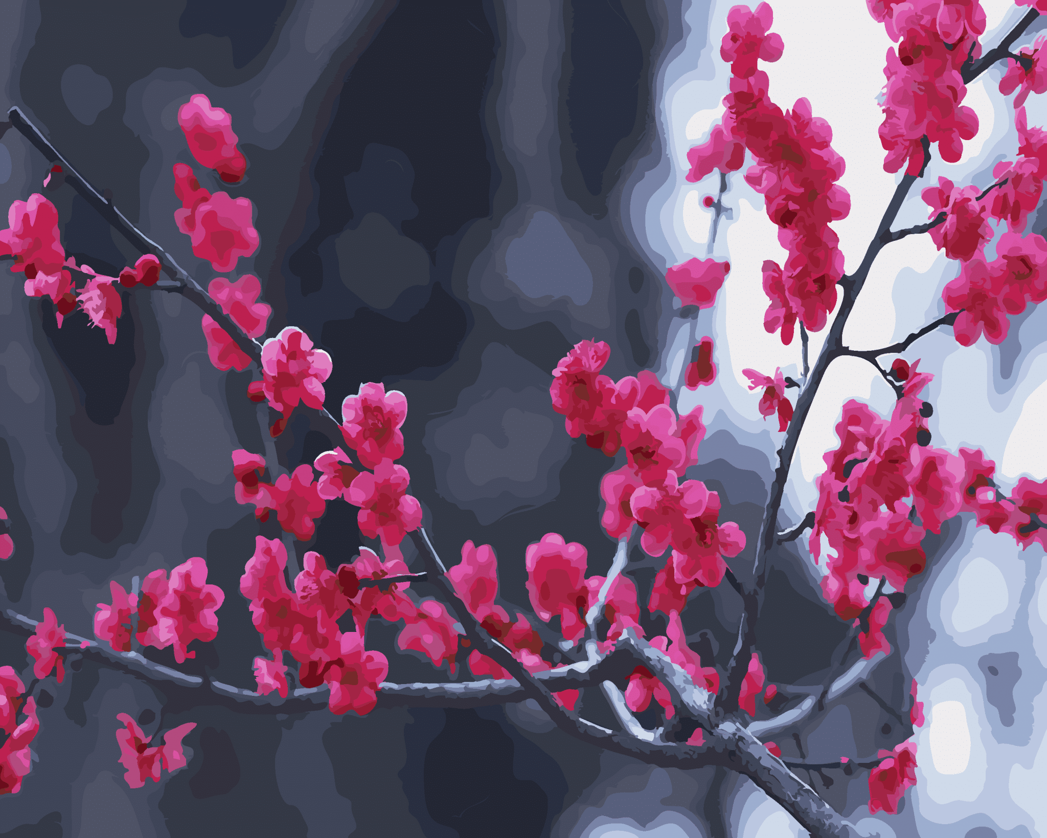 

Blossom Spring Season – Paint By Numbers - 40*50CM, 501 Original