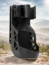 Flashlight Holster with Lever Side Lock System 360 Rotating Torch Holster