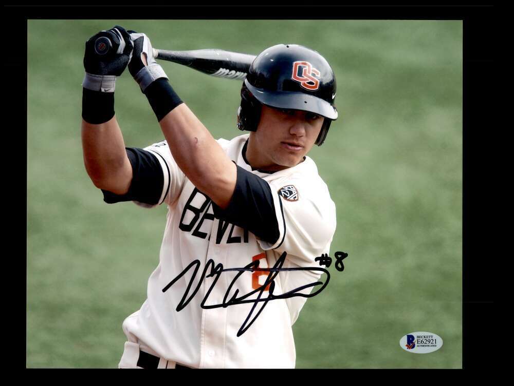 Michael Conforto BAS Beckett Coa Signed 8x10 Photo Poster painting Autograph