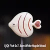 "May you have fish every year" refrigerator magnet, cute fish wall decoration sticker, anglerfish magnetic sticker, perfect as a gift.