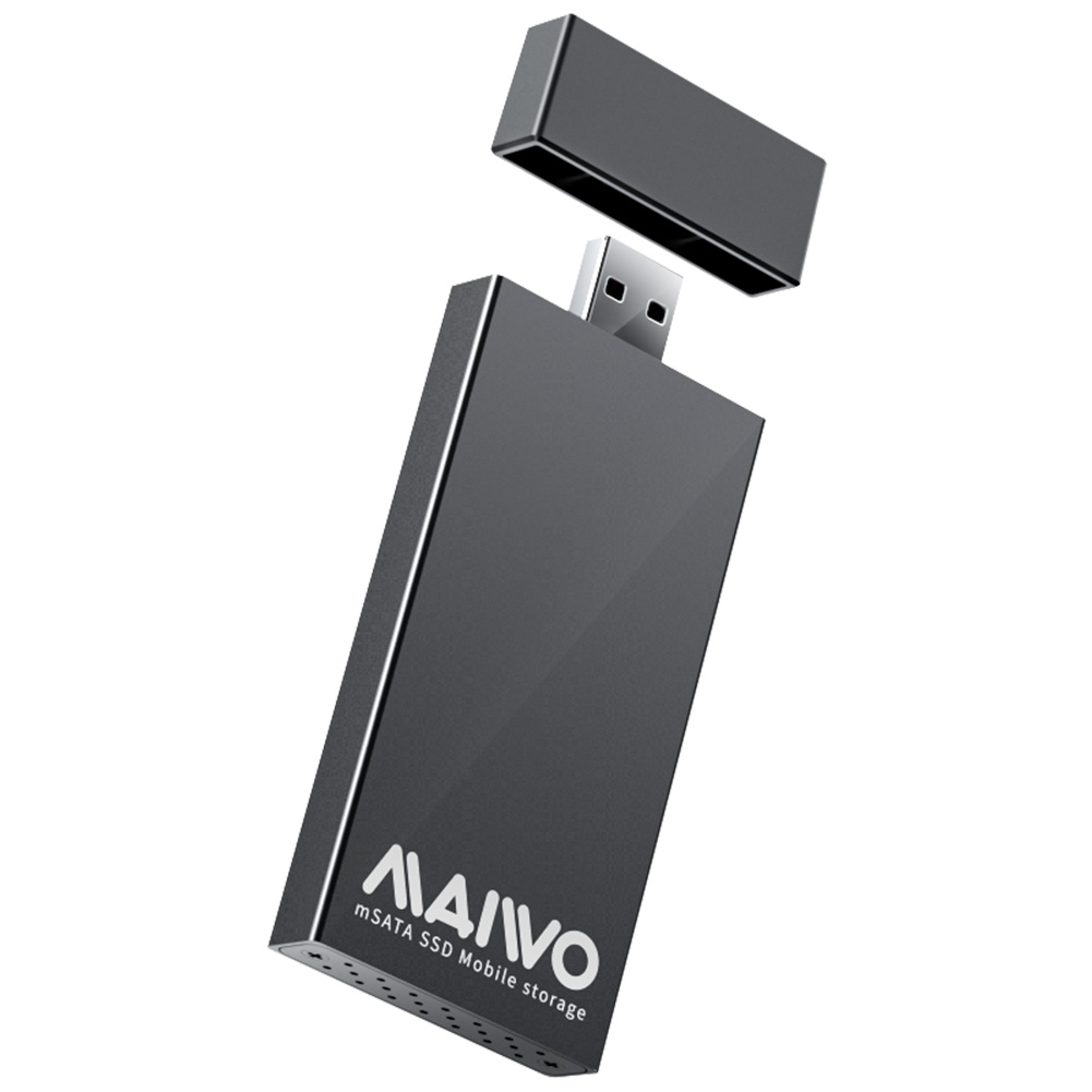 

MAIWO K1642S 5Gbps USB 3.0 to mSATA SSD Box Aluminum Alloy Mobile Enclosure, 501 Original