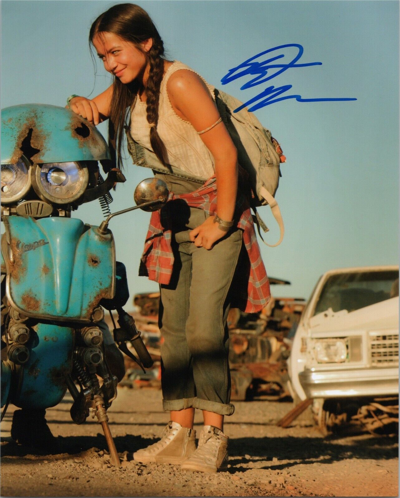 ISABELA MERCED MONER Authentic Hand-Signed Transformers LAST KNIGHT