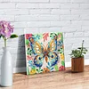 (25x25cm)DIY Pre-Framed 3D Flapping Butterfly Diamond Painting Art Craft Kit Living Room Decor