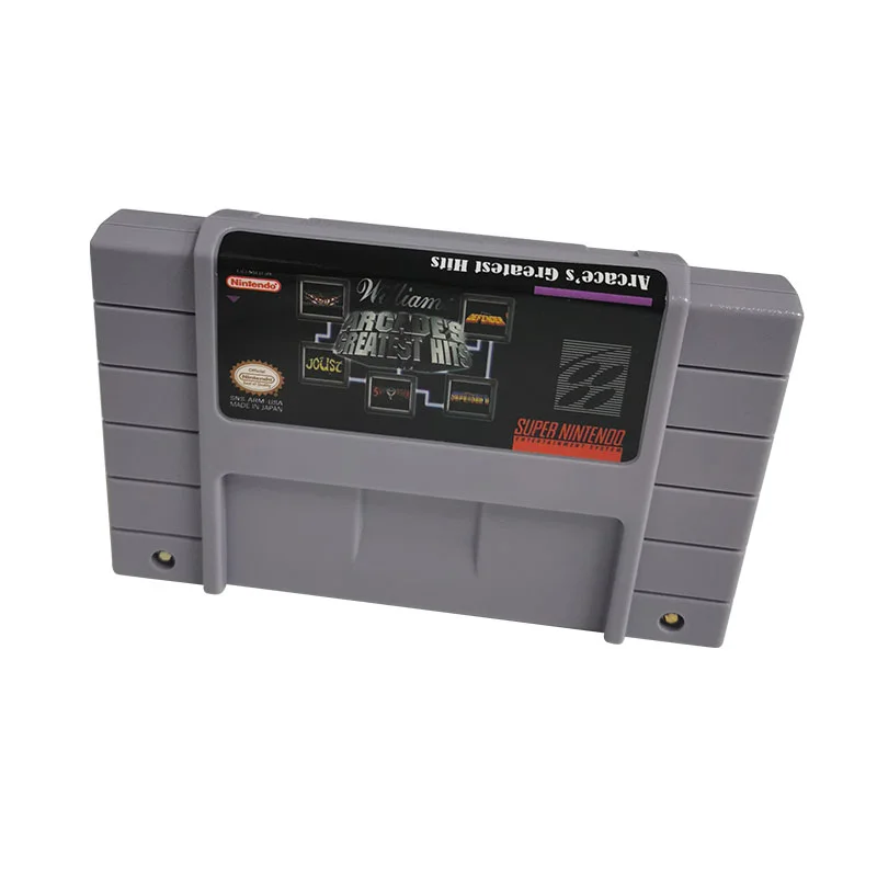 Arcade's Greatest Hits SNES For Super Nintendo Entertainment System - 16 Bit US Version Game Cartridge