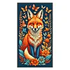 (Big Size)Fox - 14CT Stamped Cross Stitch - 40*70cm - Animal