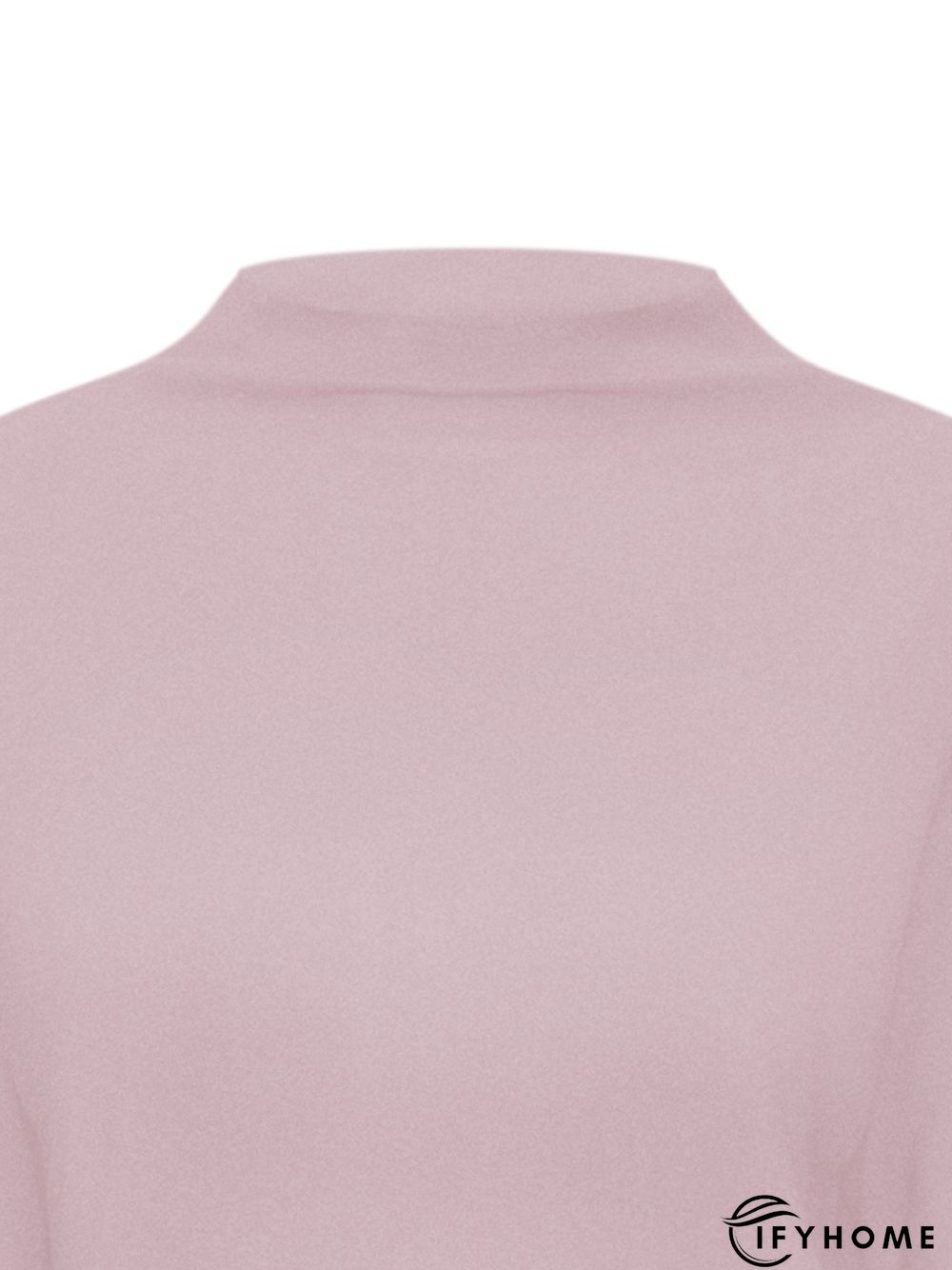 Casual Plain Boat Neck Long Sleeve Shirt | IFYHOME