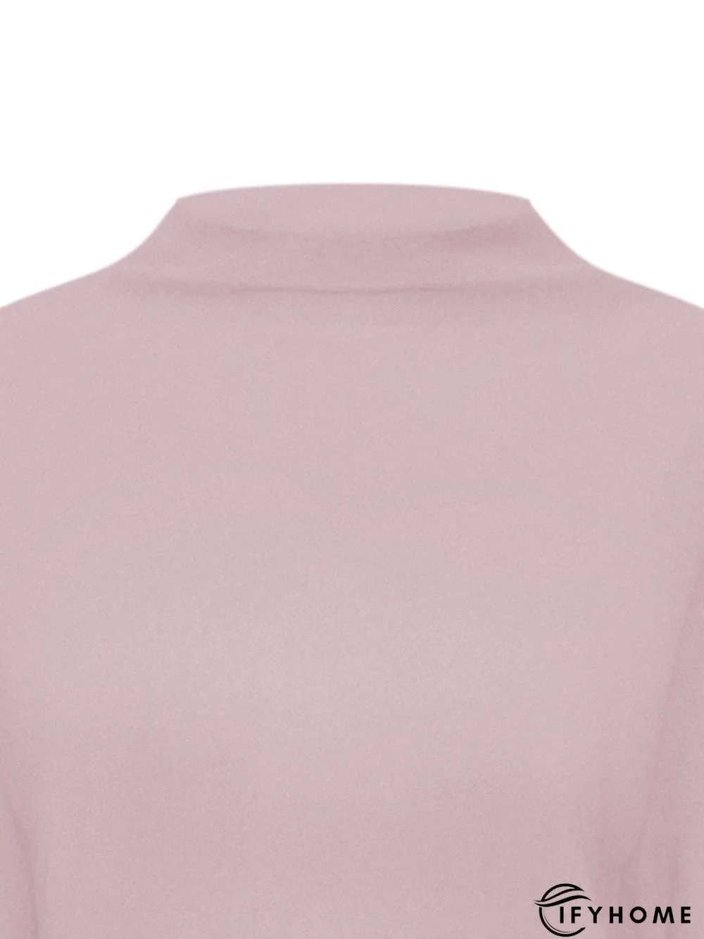 Casual Plain Boat Neck Long Sleeve Shirt | IFYHOME