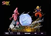 WCF Scale Famous Scene Series 003 Majin Buu vs Son Goku with LED - Dragon Ball Resin Statue - Sky Top Studios [In Stock]