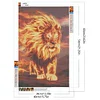 (40*60cm)Lion - Full Round Drill Diamond Painting