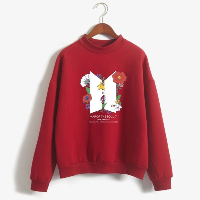 MAP OF THE SOUL 7 Round Collar Fleece