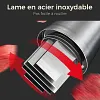 Hachoir &agrave; Ail Press&eacute; Cusine Manuel inoxydable