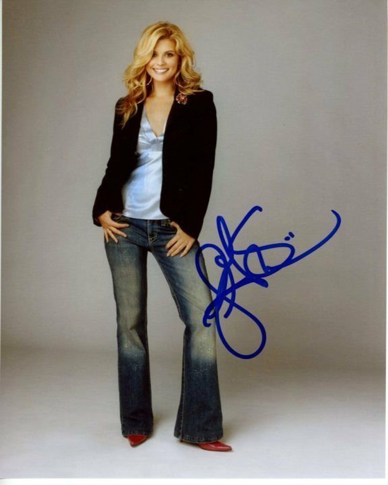 Joanna garcia swisher signed autographed reba cheyenne hart-montgomery Photo Poster painting