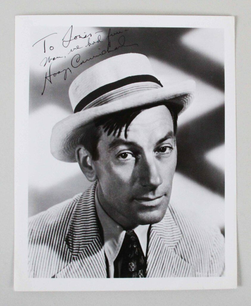 Hoagy Carmichael Signed Photo Poster painting 8x10 - COA JSA