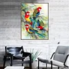 Colorful Birds-Partial Round Diamond Painting